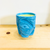 Key West Pottery Collaboration - Blue Face