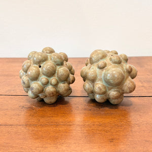 Abstract Bubble Salt & Pepper Shakers