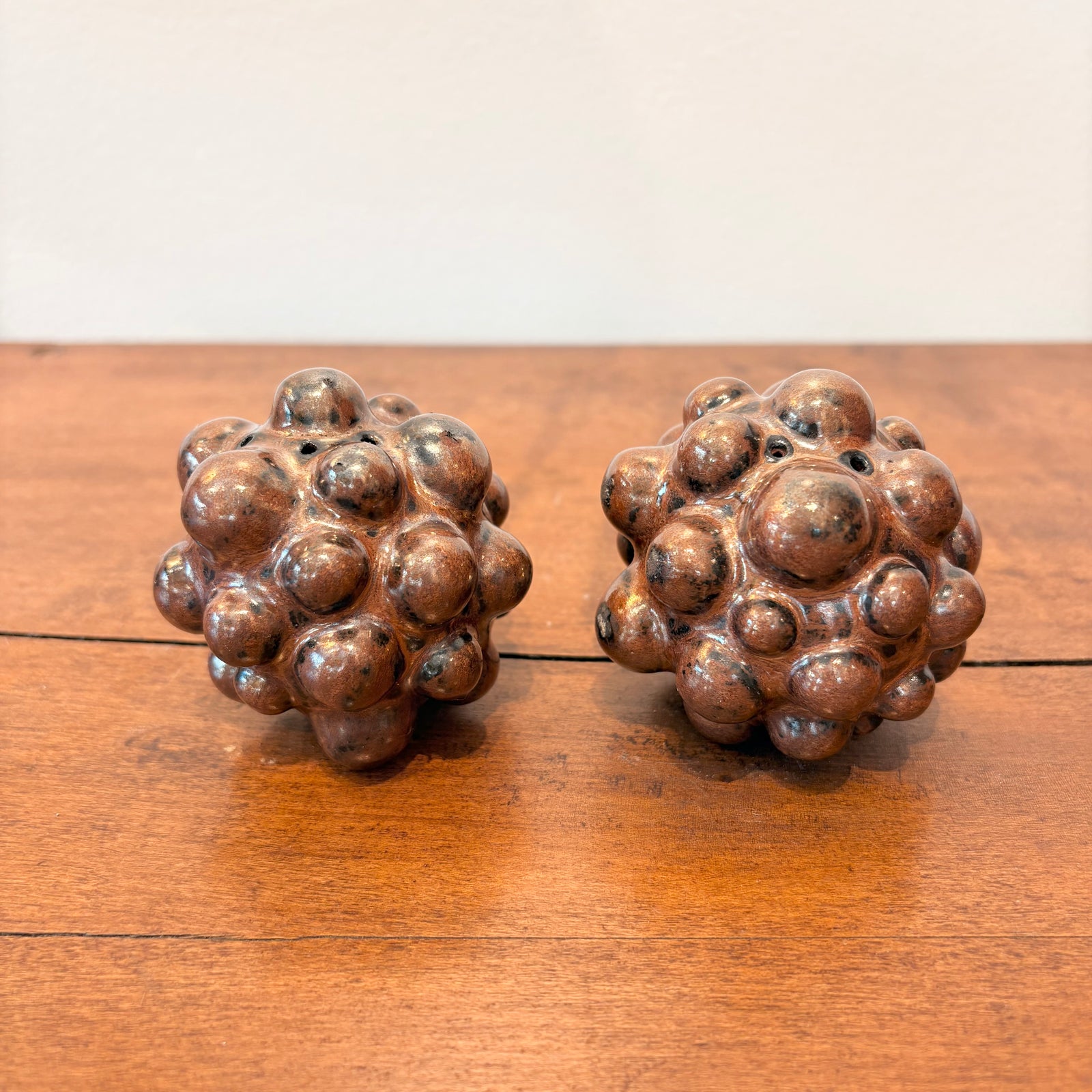 Abstract Bubble Salt & Pepper Shakers Part II