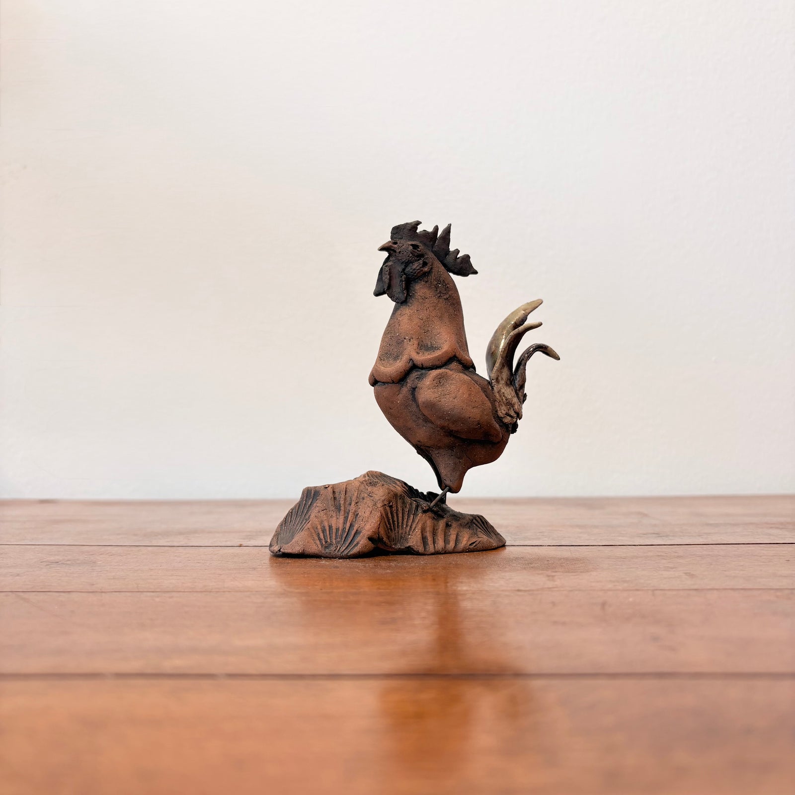 Mini Rooster Sculpture
