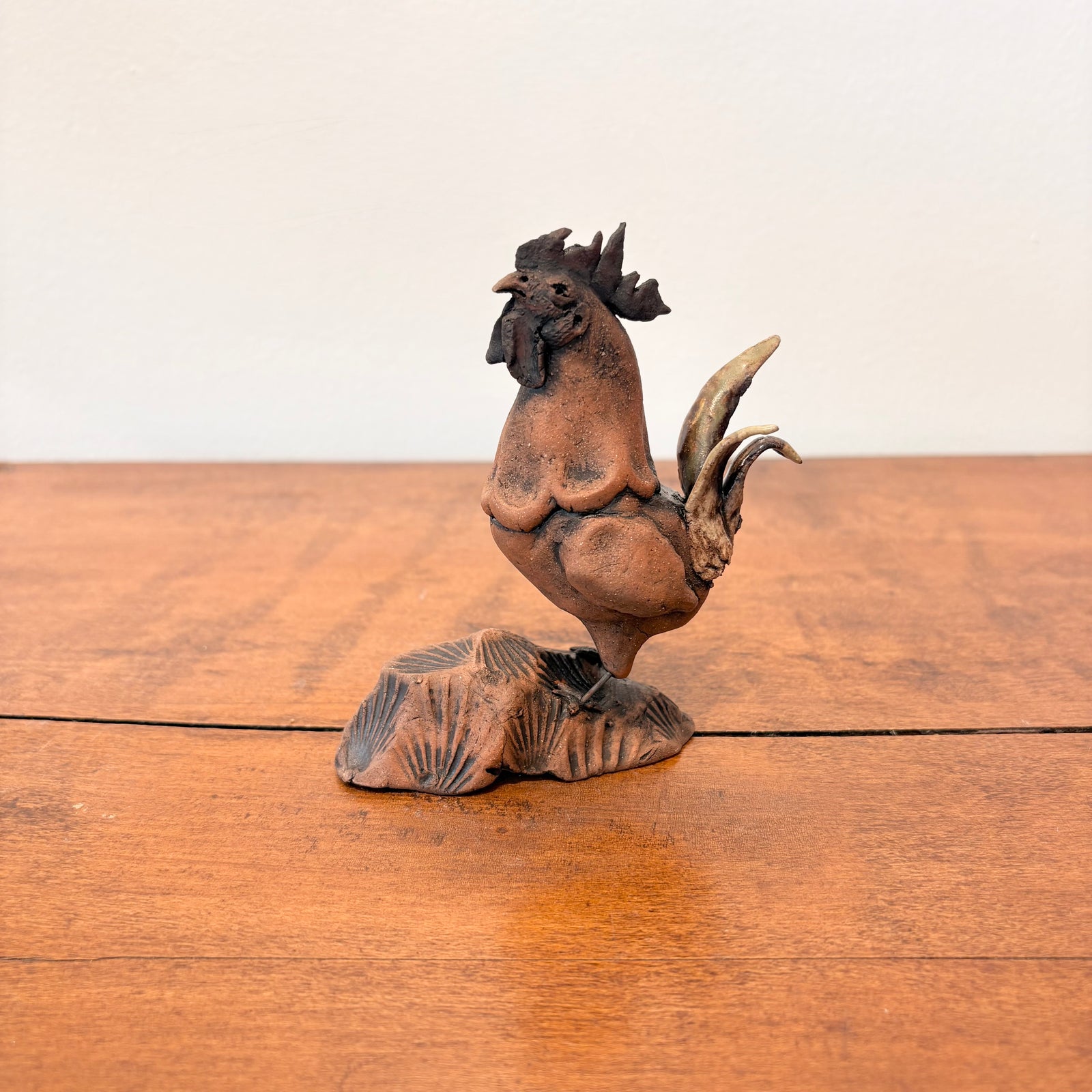 Mini Rooster Sculpture