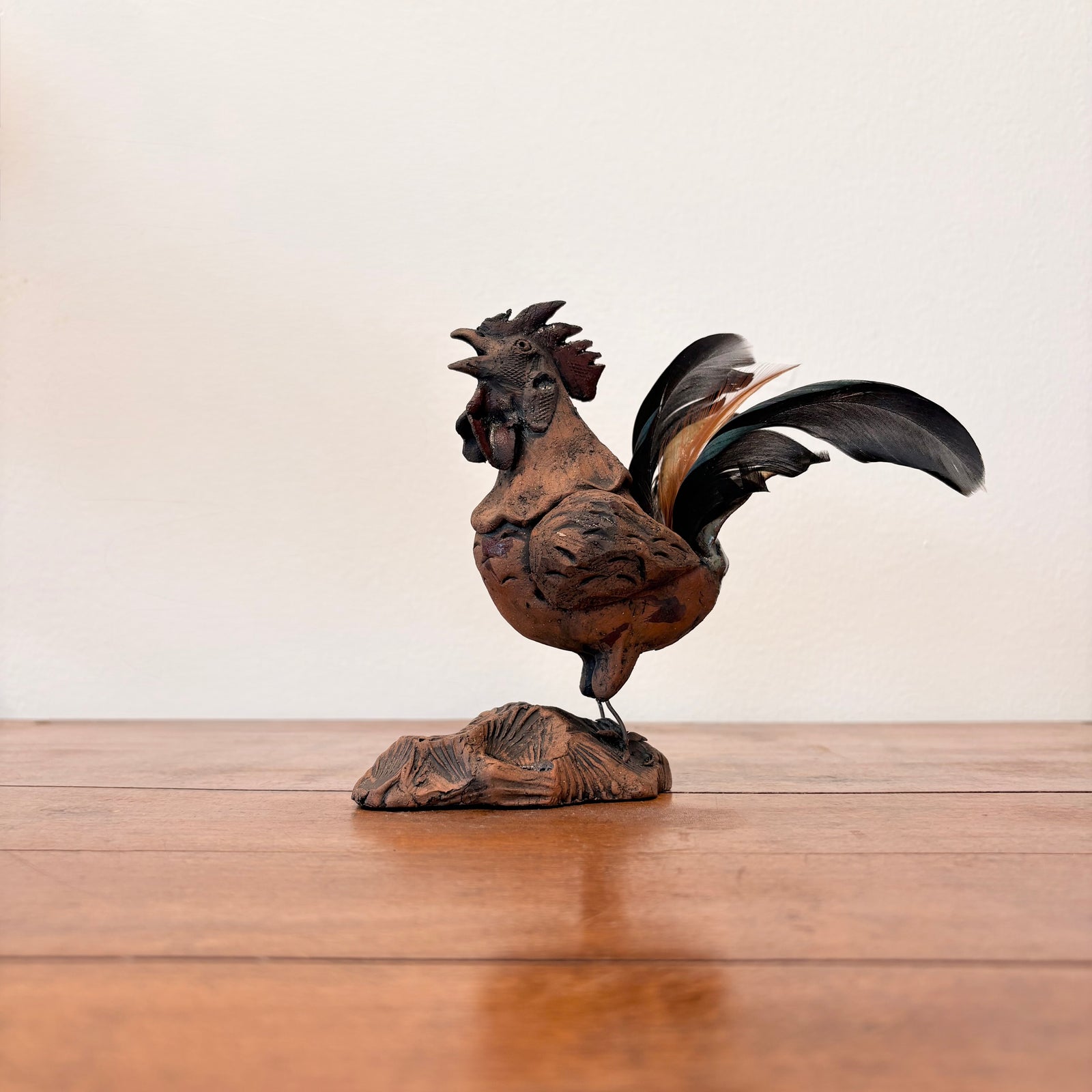 Rooster Incense Sculpture