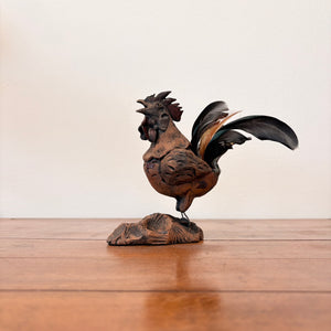 Rooster Incense Sculpture