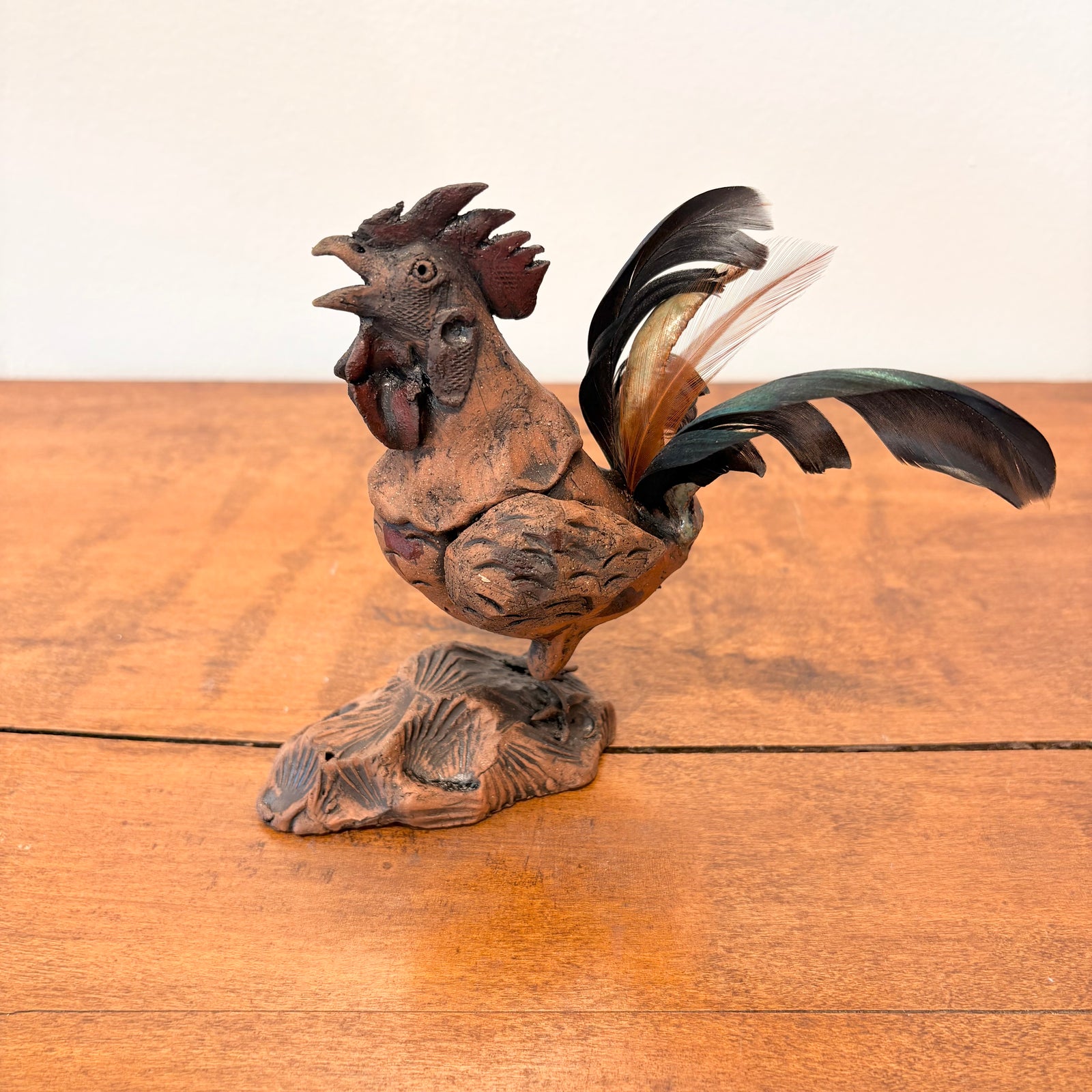 Rooster Incense Sculpture