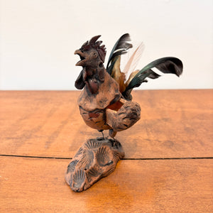 Rooster Incense Sculpture