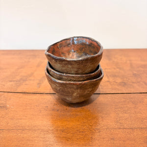 Mini Pottery Bowls - Sold Individually