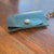 Mini Wristlet - Metallic Teal