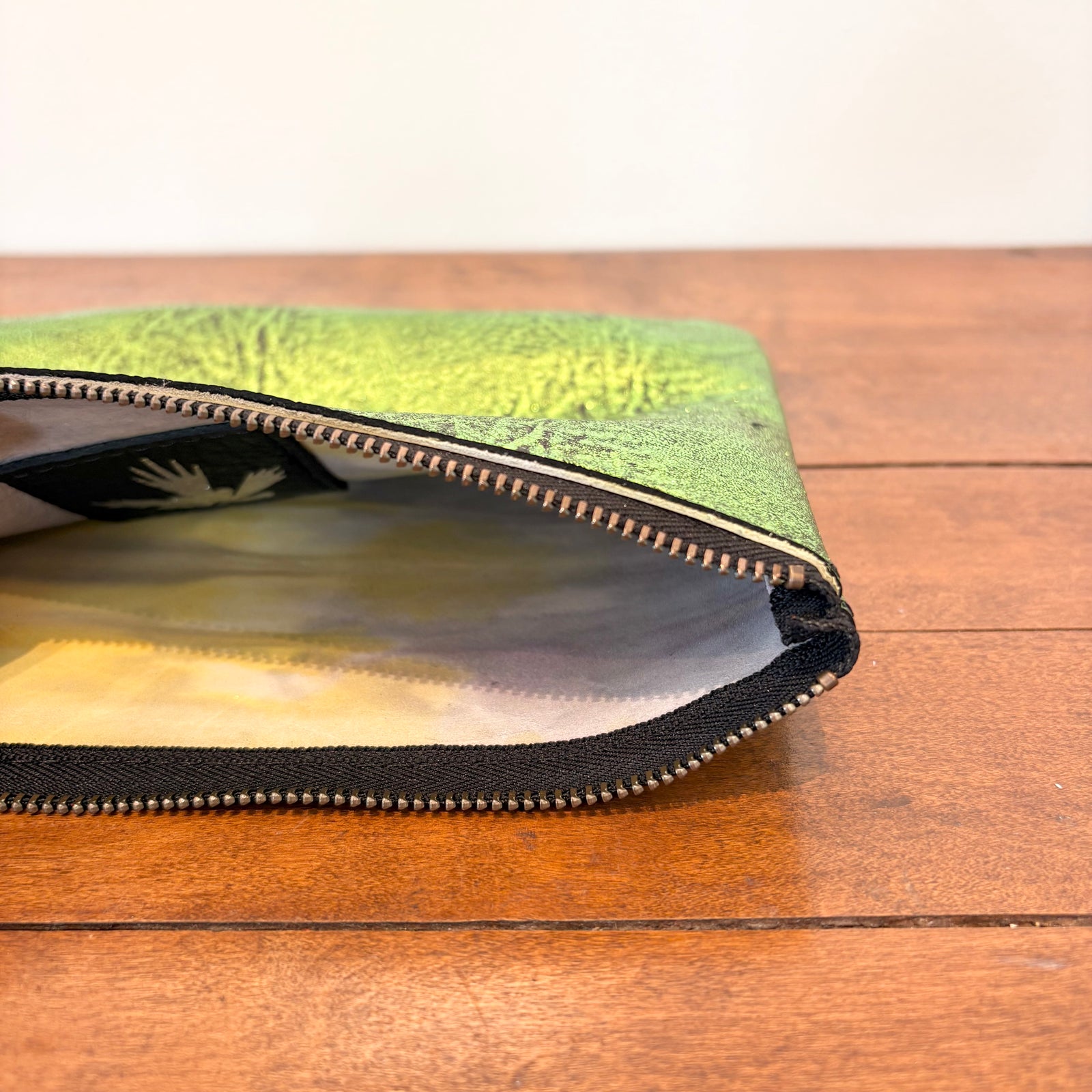 Cosmetic Bag - Distressed Green