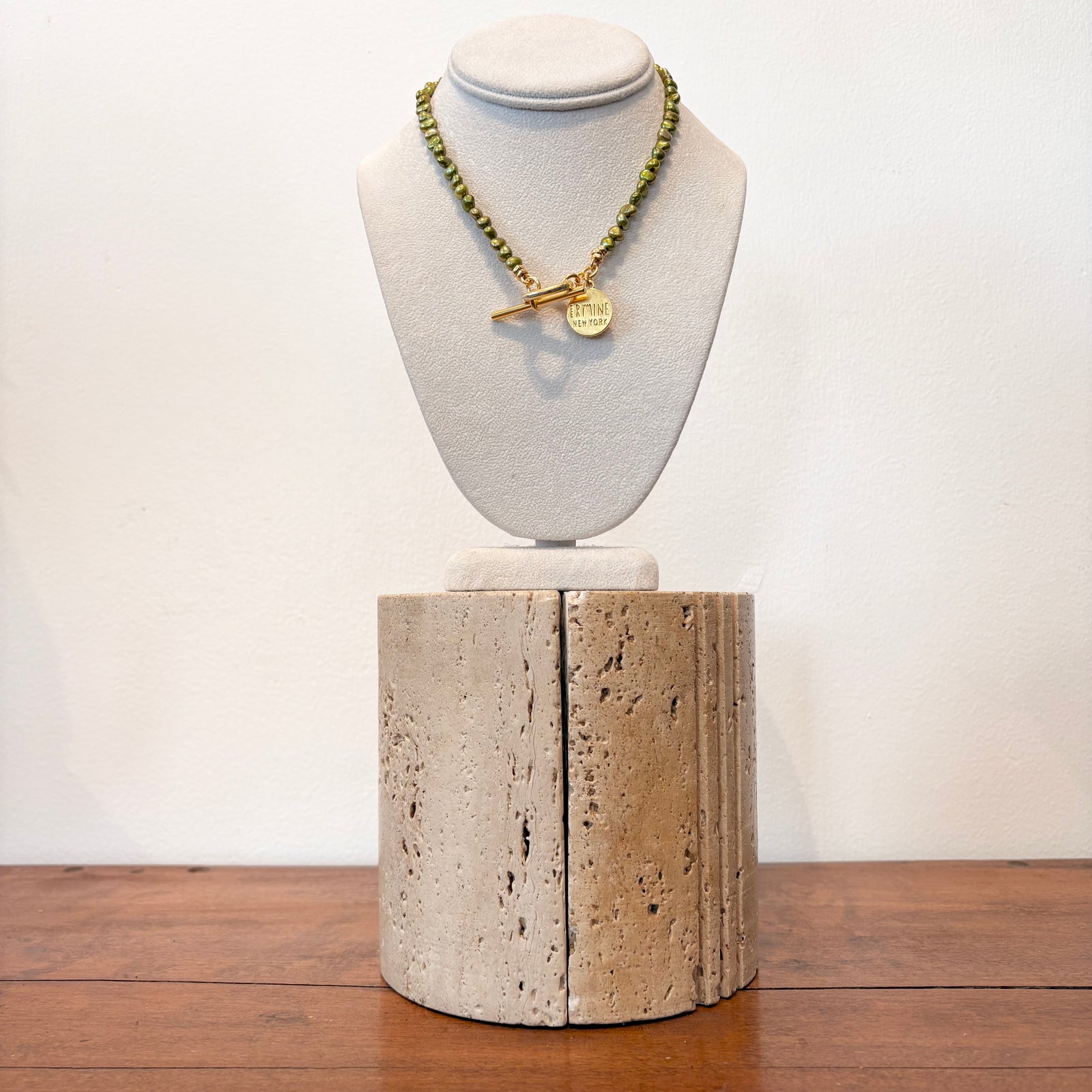 Pearl Necklace - Green