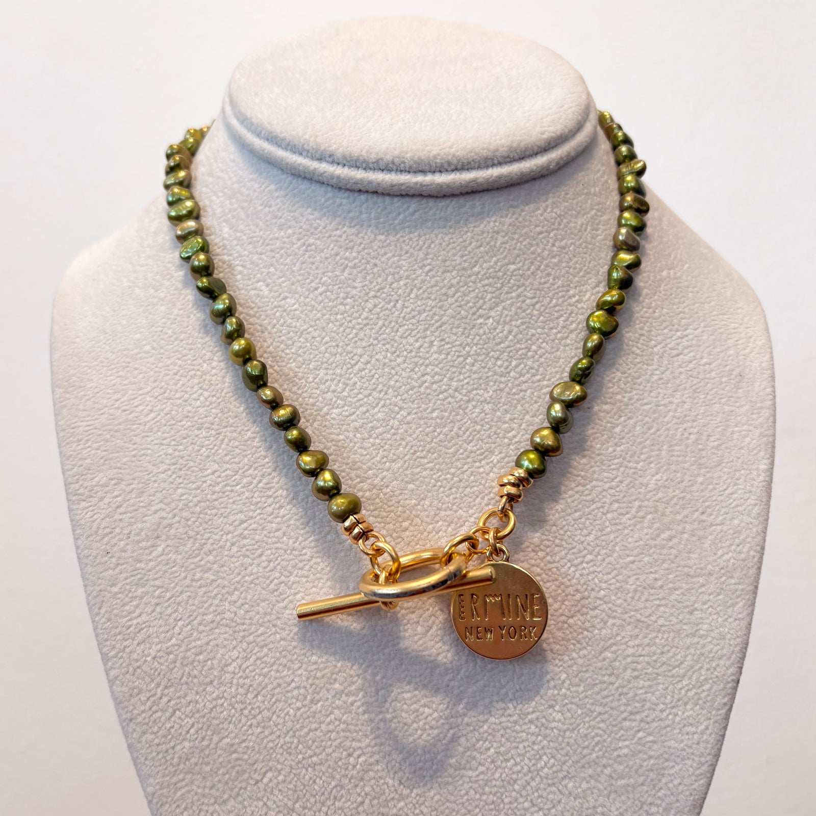 Pearl Necklace - Green