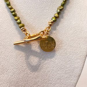 Pearl Necklace - Green