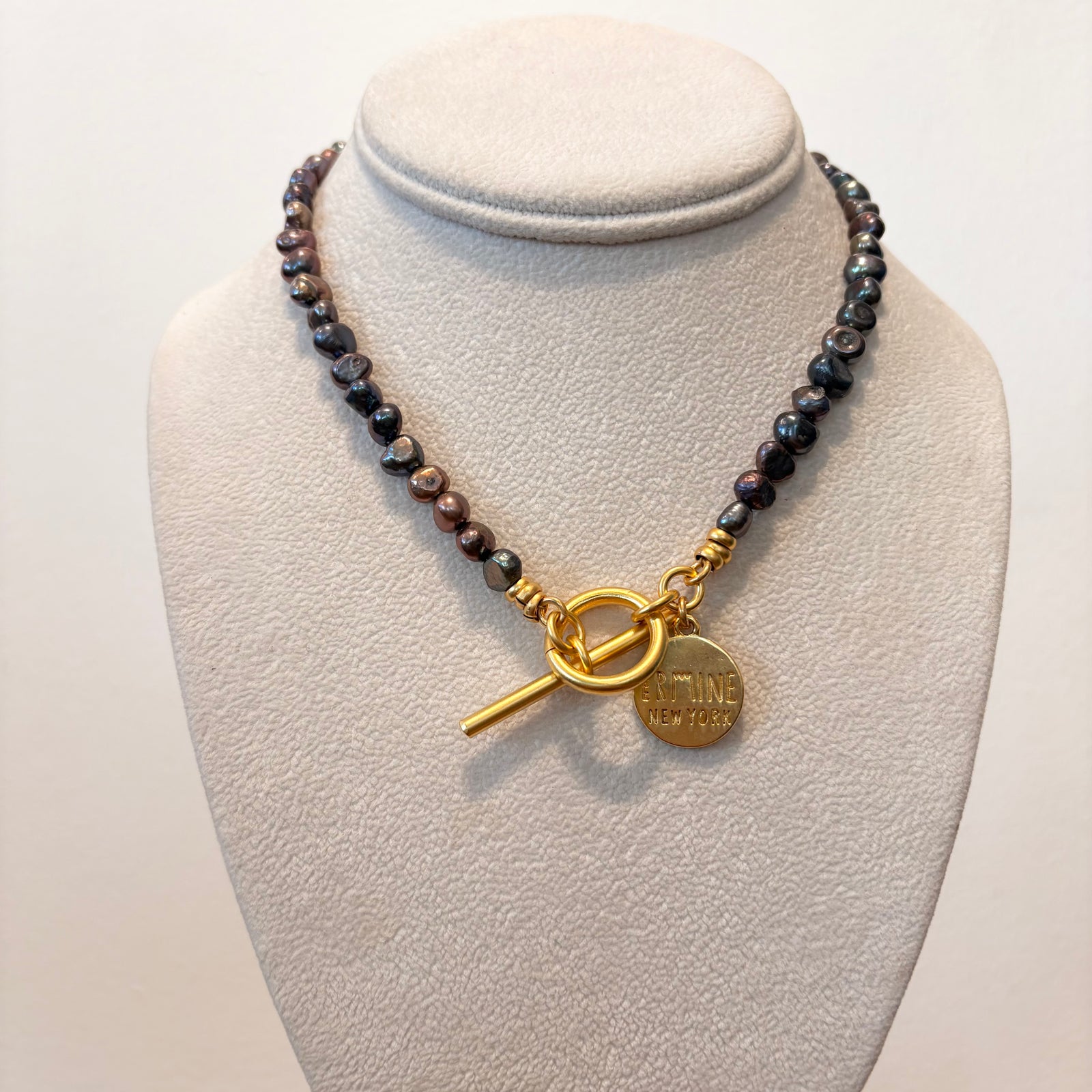 Pearl Necklace - Purple