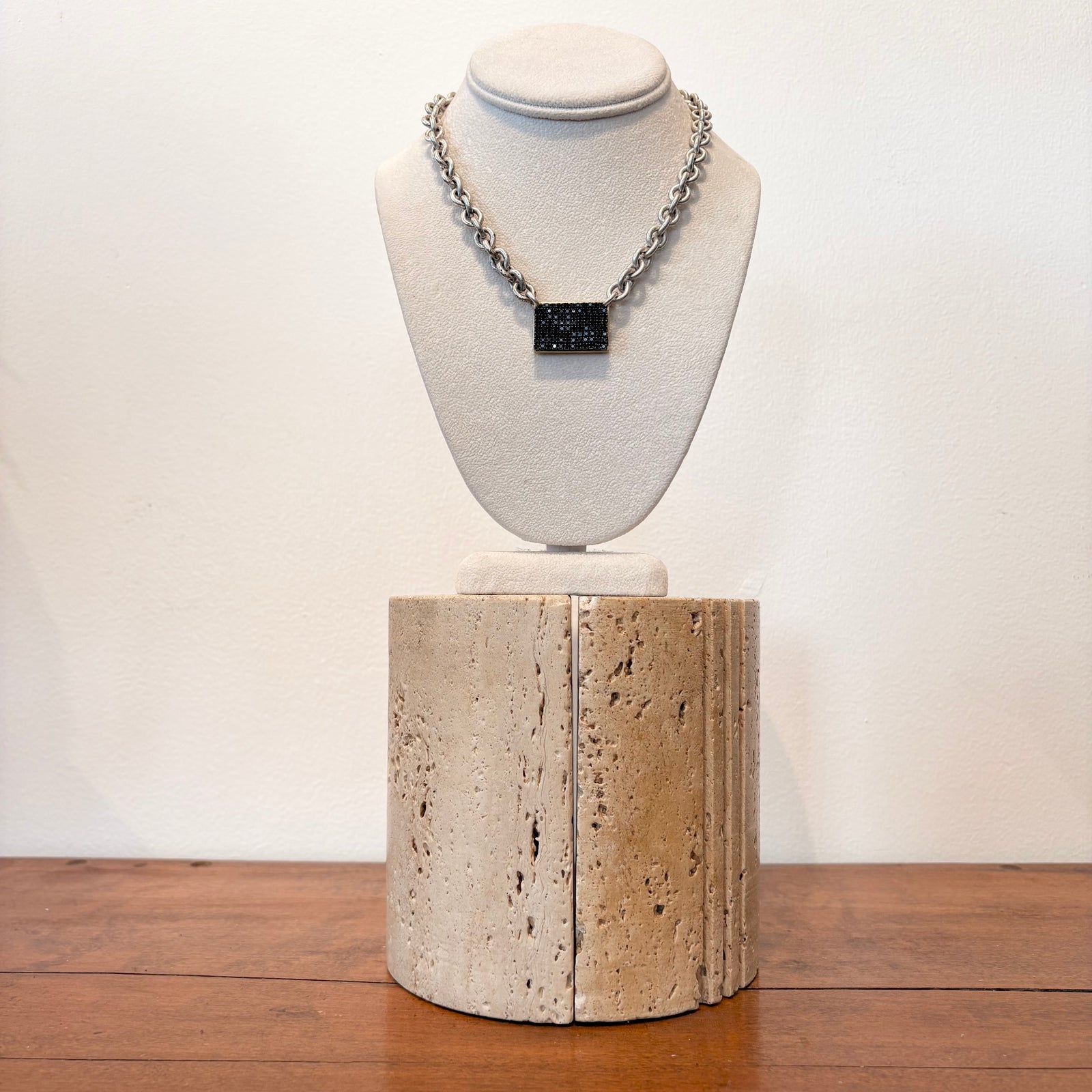 Crystal Plaque Choker