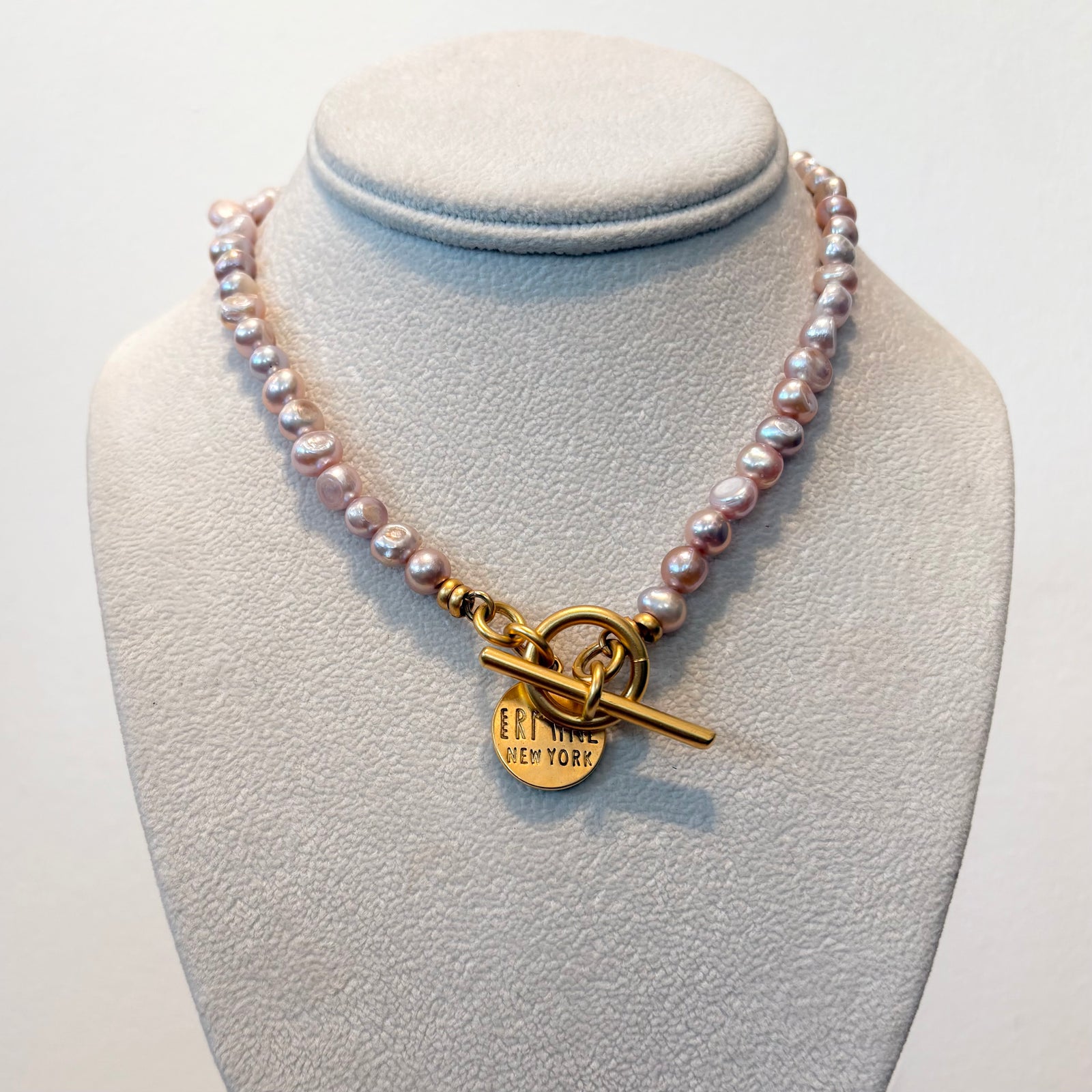 Pearl Necklace - Pink