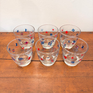 Exxon Cocktail Glasses (set of 6)