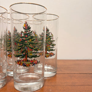 Holiday Highball Glasses (set of 7)