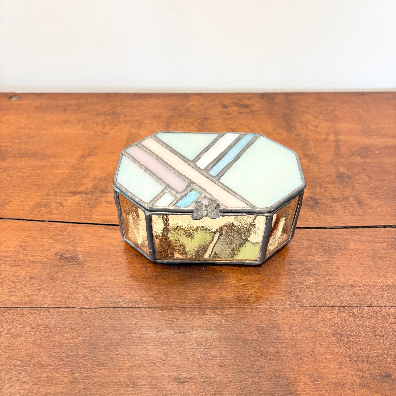 Stained Glass Jewelry Box