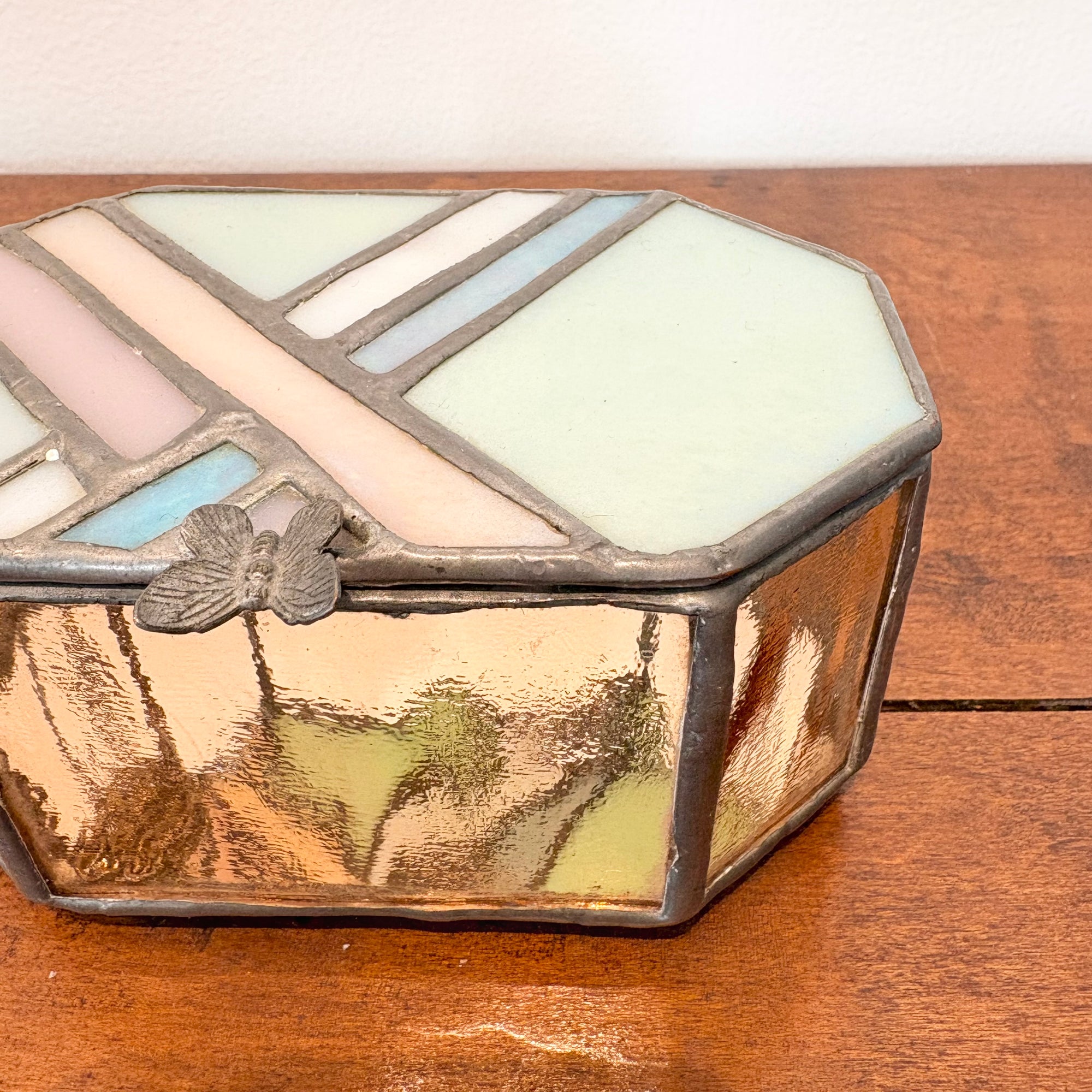 Stained Glass Jewelry Box