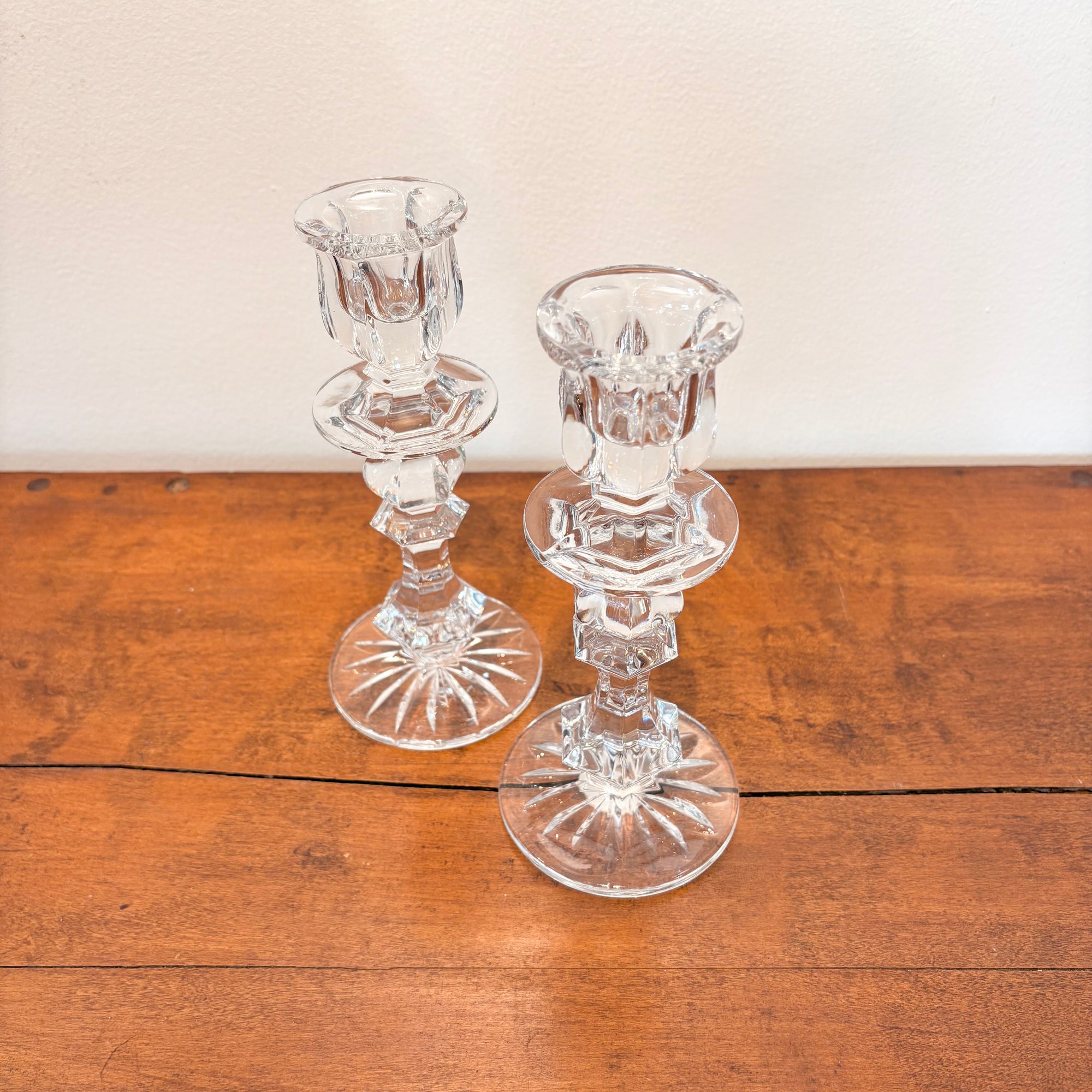 Crystal Candelabras (set of 2)