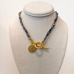 Pearl Necklace - Purple