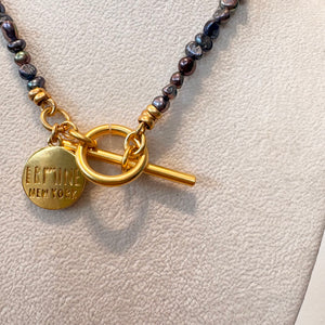 Pearl Necklace - Purple