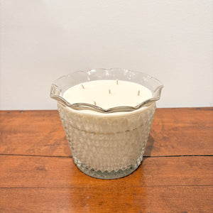 Diamond Point Ice Bucket - Winter Wonderland Candle