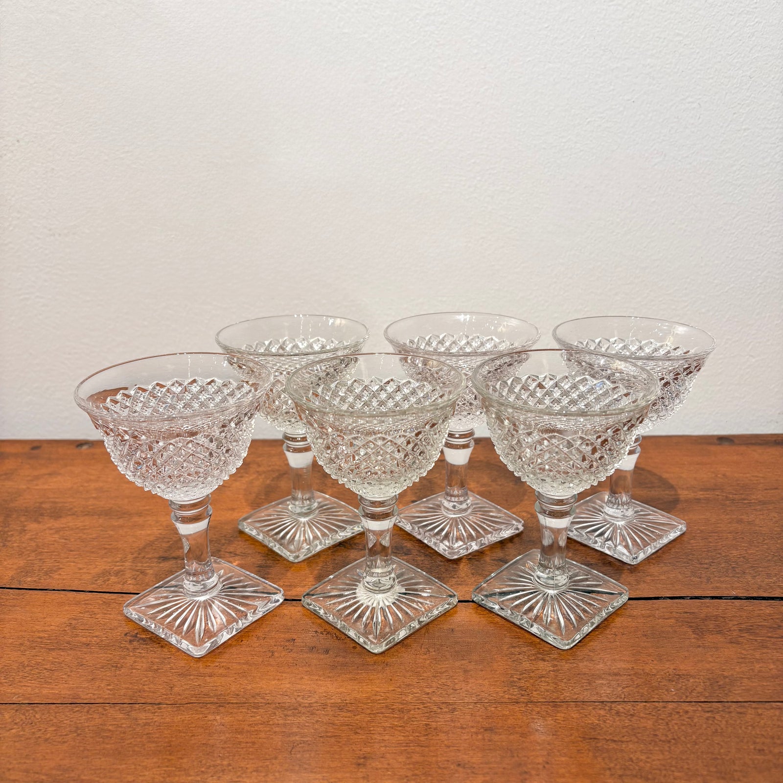 Westmoreland English Hobnail Cordial Glasses (set of 6)
