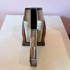 1930’s Chef-An-Ette Recipe Holder (Recipes Included)