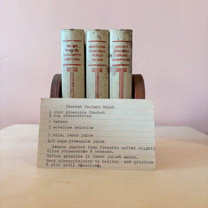 1930’s Chef-An-Ette Recipe Holder (Recipes Included)