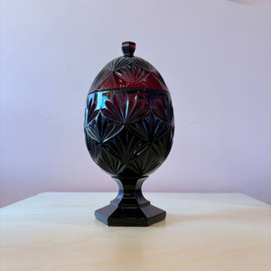 “Modge Podge” Candle in 1970’s Candy Dish