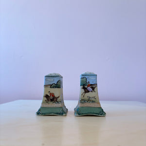 Early 1900’s Nippon Moriage Salt & Pepper Shakers