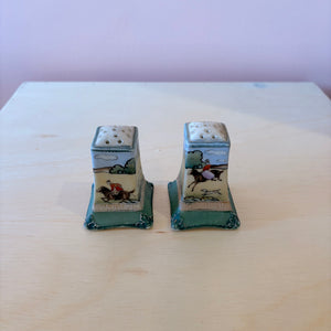 Early 1900’s Nippon Moriage Salt & Pepper Shakers