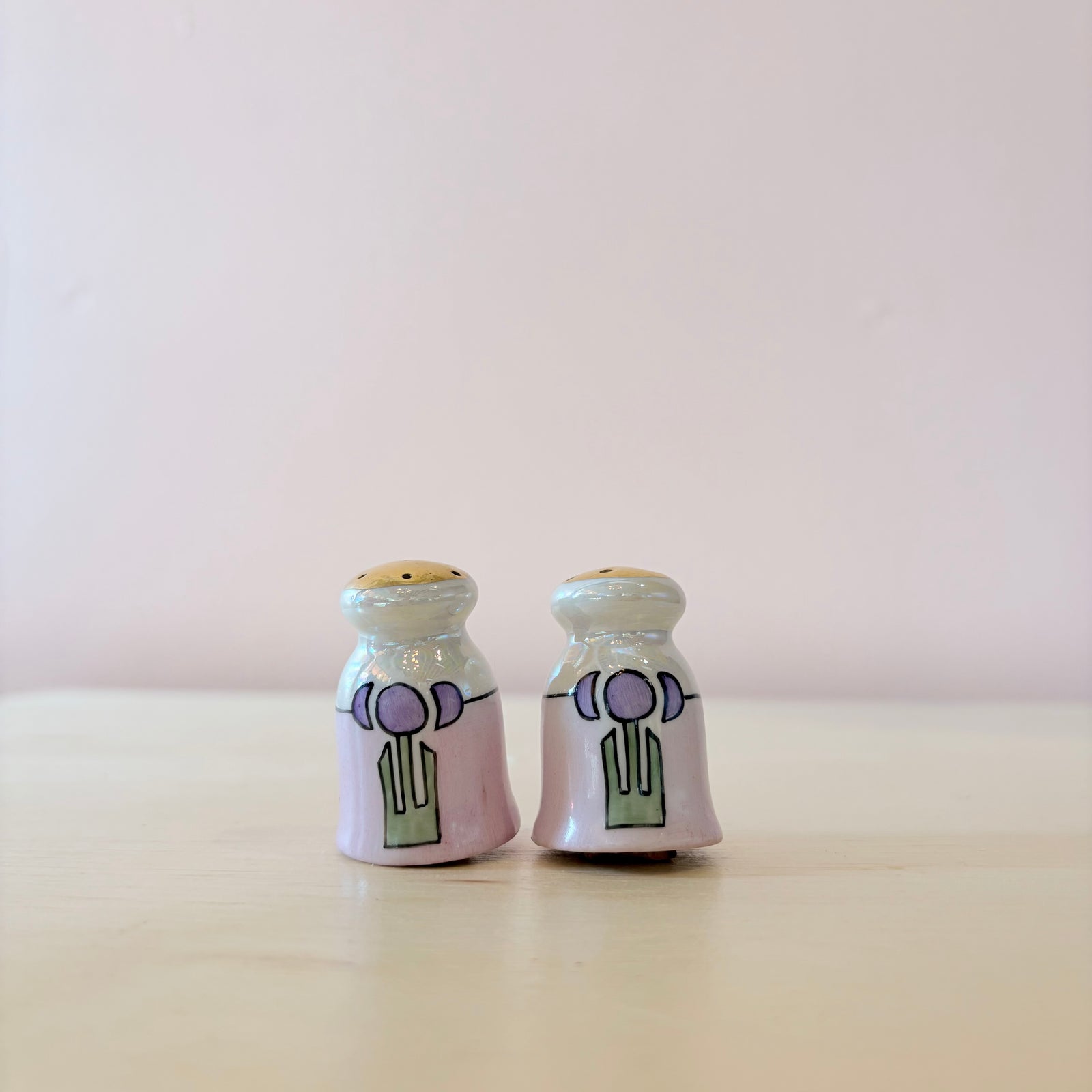 Mid-Century Salt & Pepper Shakers