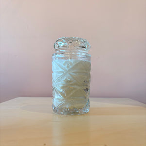 Crystal Lidded Candle