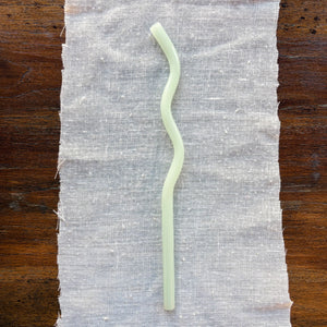 Glass Wavy Straw