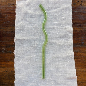 Glass Wavy Straw
