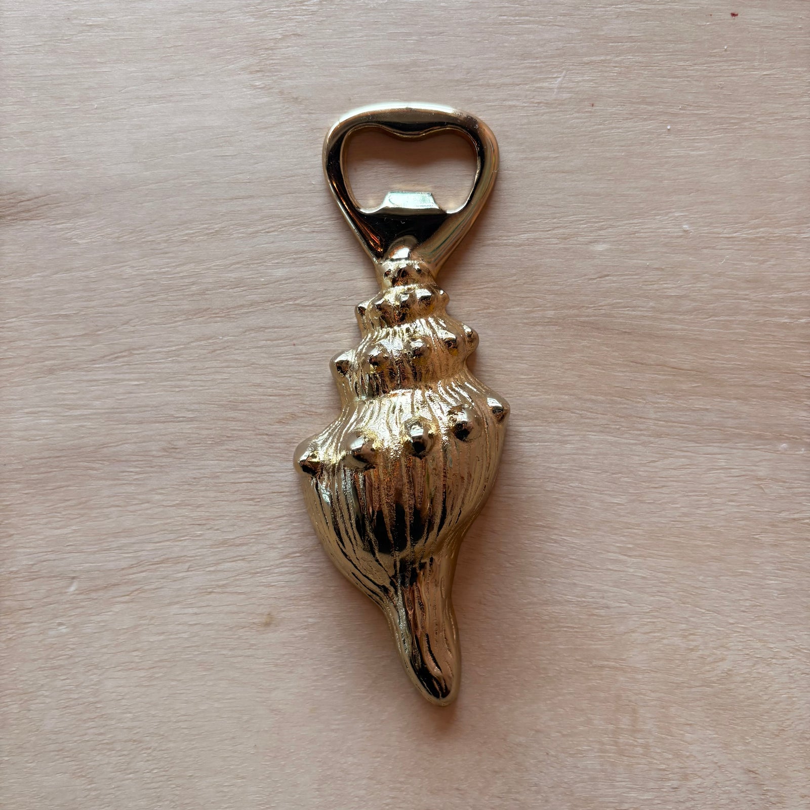 Brass Conch Shell Bottle Opener