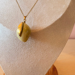 Ceramic Olive Necklace