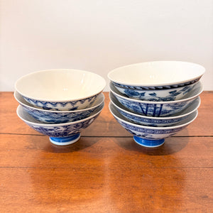 Japanese Rice Bowls (set of 7)
