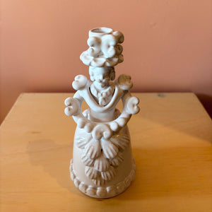 Ceramic Italian Puppet Candelabra - Male