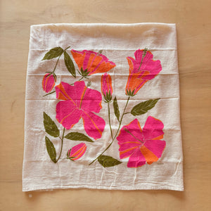 Hibiscus Tea Towel