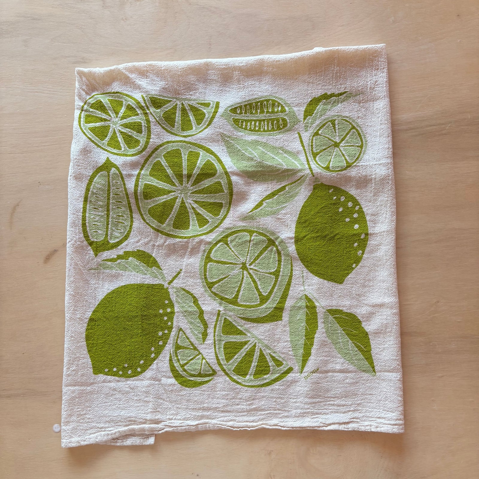 Lime Tea Towel