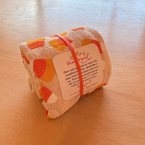 Candy Corn Tea Towel