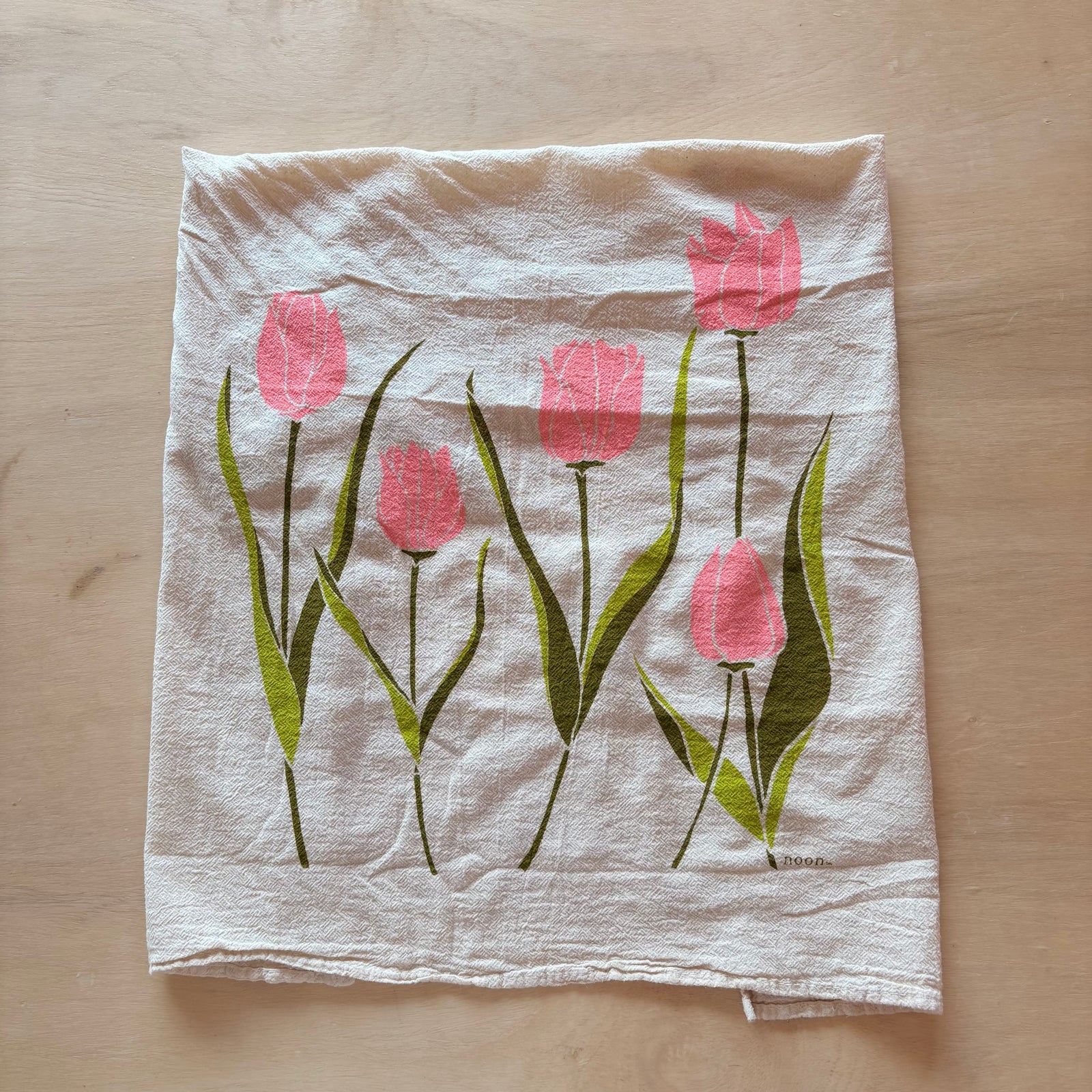 Tulip Tea Towel