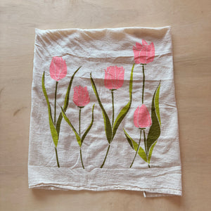 Tulip Tea Towel