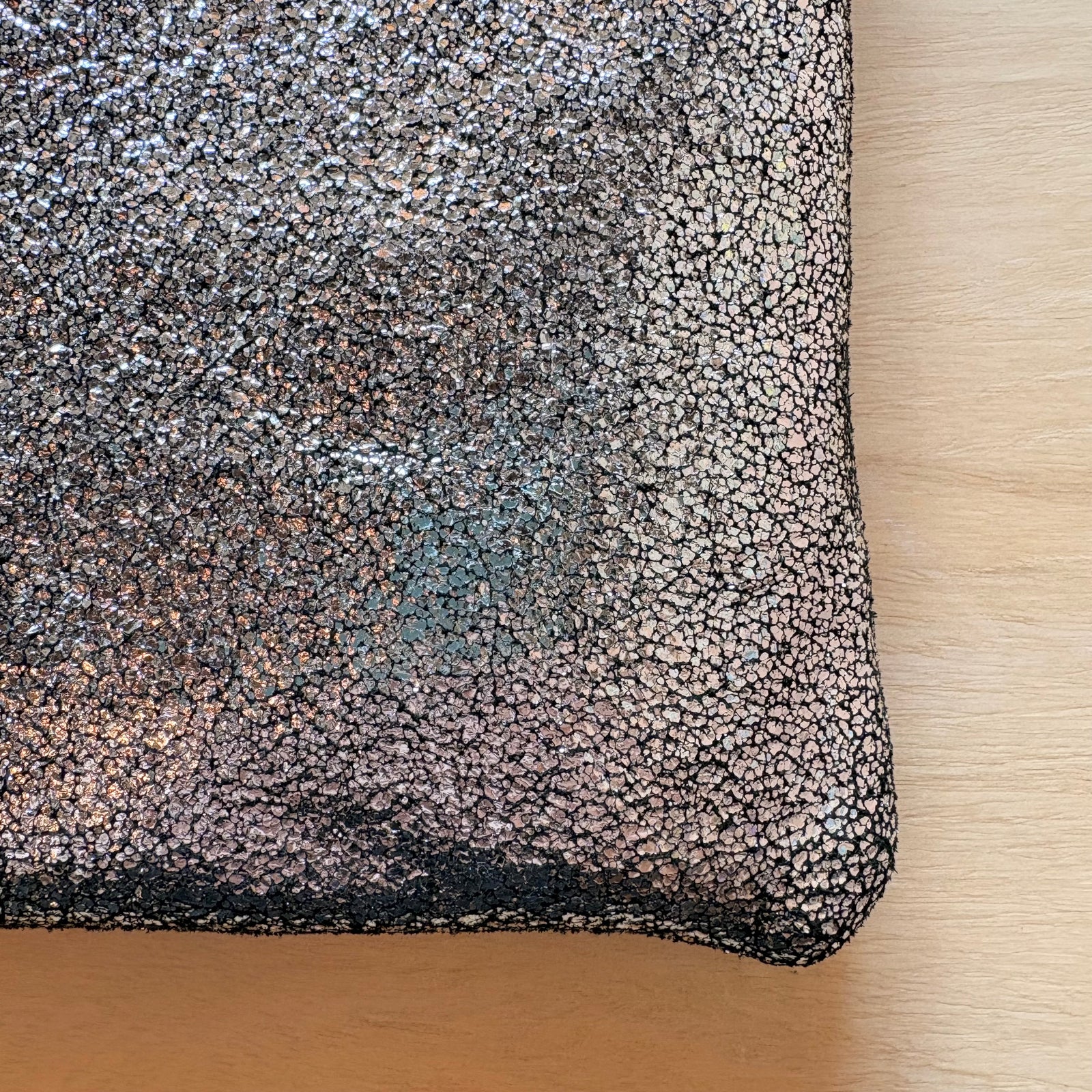 Clutch - Distressed Silver