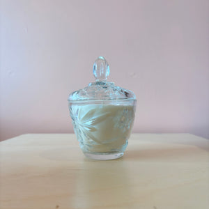 Candle in Sugar Bowl