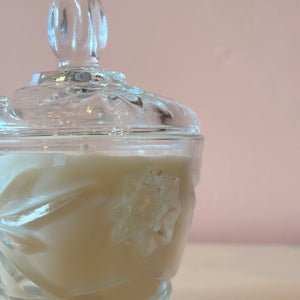 Candle in Sugar Bowl