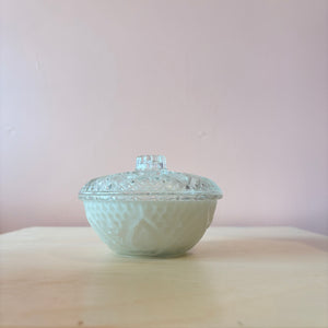 Candle in Glass Trinket Dish