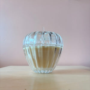 Candle in Crystal Pumpkin